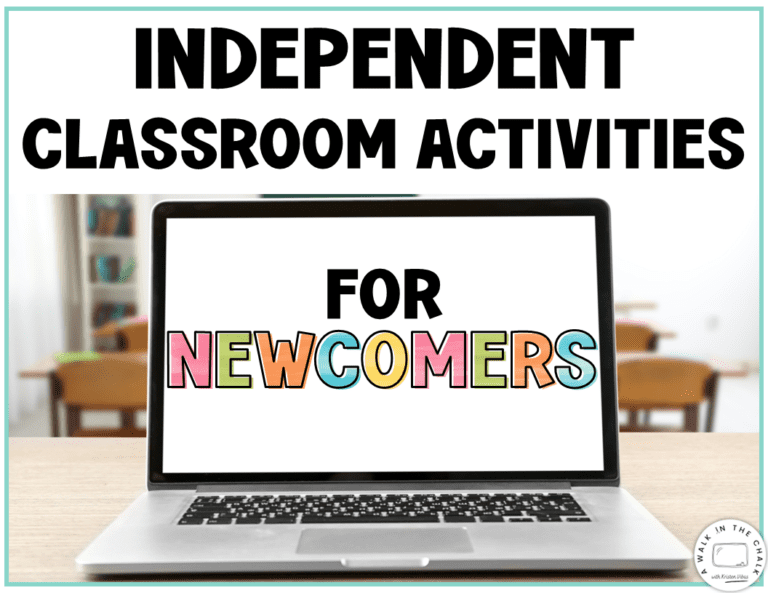 ESL Newcomer Activities