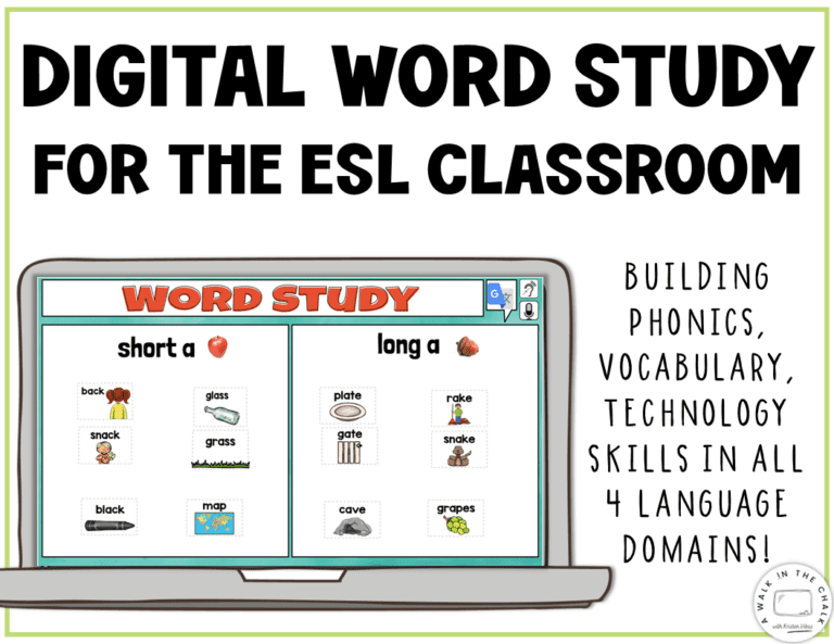 Digital Word Study for ELs