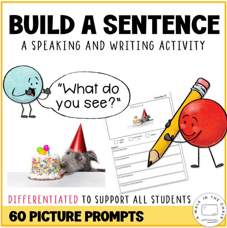 Speaking and Writing Activity