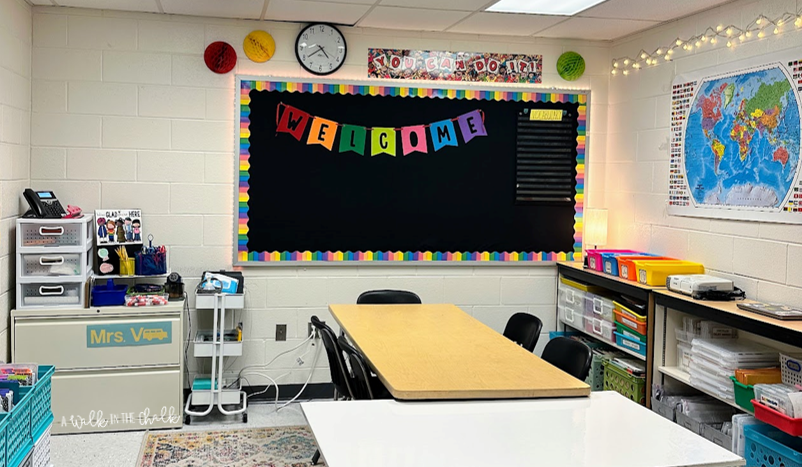 ESOL classroom setup