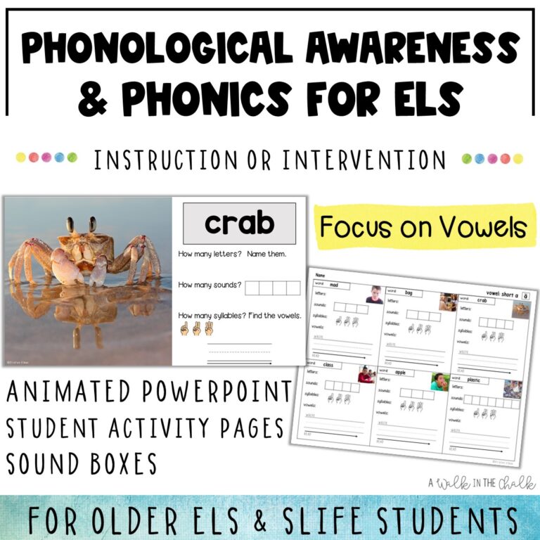 Phonics for ELs