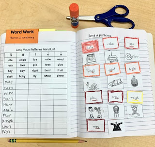 Weekly Phonics Word Work Activity