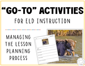 Lesson Planning for the ESL Classroom