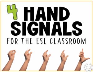 Hand signal