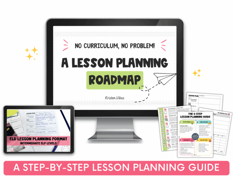 A Lesson Planning Roadmap course for ESL teachers