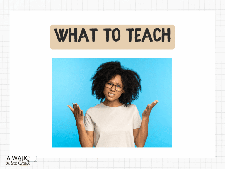 What to Teach ESL Students