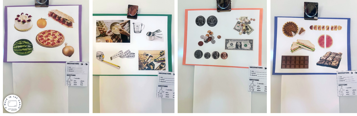 Observation Chart Objects 3 GLAD Strategies to Start the School Year Strong - A Walk in the Chalk