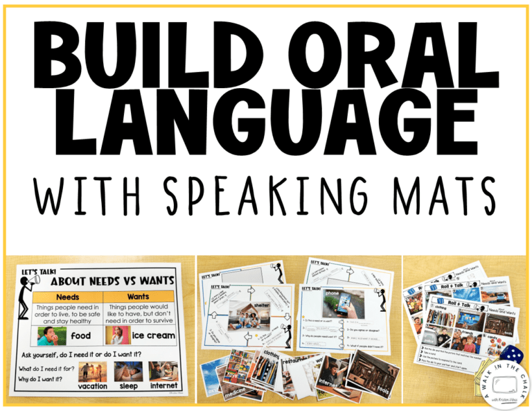 ESL Speaking Mats