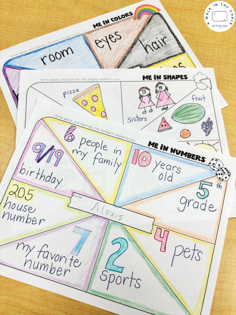 Back to school Activities for ESL Students